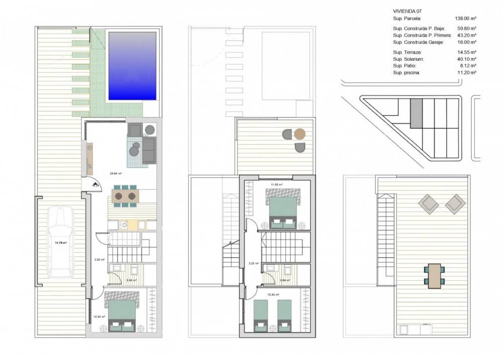 Chalet en Venta en Urbanizaciones, Alcázares, Los